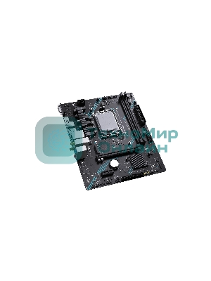 Материнская плата Maxsun H610M 666 WIFI6 D5, LGA 1700, Intel H610, 2xDDR5, 4xSATA, 1xM.2, 1xPCI-E 4.0 x16, 1xPCI-E x1, 1xHDMI, 1xDP, 1x 1Gb LAN, 3xUSB 2.0, 4xUSB 3.0, 5.1, mATX
