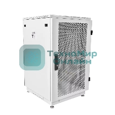 Шкаф телеком. напольный 18U (600x600) дверь перфорированная (ШТК-М-18.6.6-4ААА) (2 коробки)