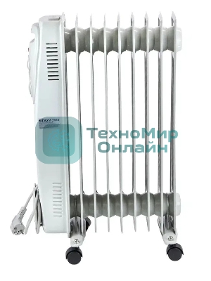 Обогреватель масляный Engy EN-1309 (9 секций) белый, 2000 Вт,.20 м2, термостат