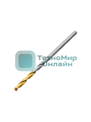 Набор сверл по металлу Denzel 1-13 мм, Р6М5-TiN, Golden Tip, 25 шт