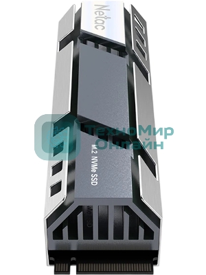 Накопитель SSD M.2 Netac 1.0Tb NV150HK Series NT01NV150HK-1T0-E4X Retail (PCI-E 5.0 x4, up to 13000/8000MBs, 3D NAND, DRAM, 600TBW, NVMe 2.0, 22х80мм, heatsink)