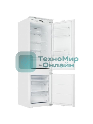 Встраиваемый холодильник Kuppersberg RBN 1764, High-Tech, полезный объем 243 л, No Frost, супер заморозка, инверторный компрессор, электронное управление, энергоэффективность А+