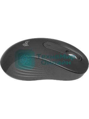 Мышь Logitech M650 L черный оптическая 4000dpi беспров. BT/Radio USB (910-006350)