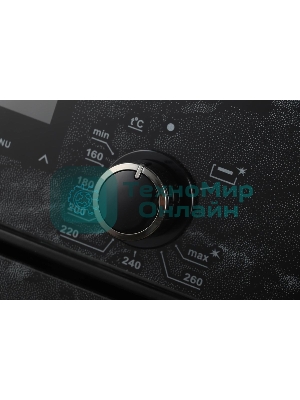 Плита газовая Gefest ПГ 6300-03 0053 мрамор черный, конфорок 4 шт, духовка 52 л, 60 см x 85 см x 60 см