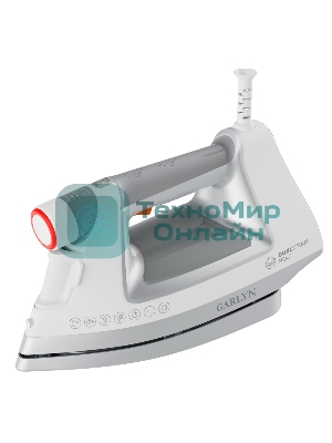 Утюг Garlyn GT-600 Pro белый/серый, 3000 Вт, 50 г/мин, 300 г/мин, 300 мл