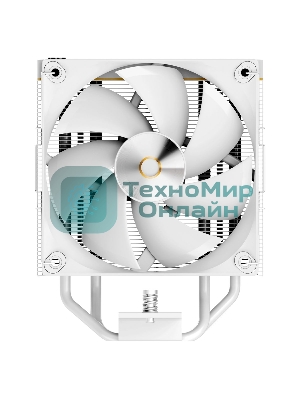 Кулер для процессора Cooler Ocypus Iota A40 белый 120мм алюминий+медь 2000rpm 29db 4-pin 220W 156мм