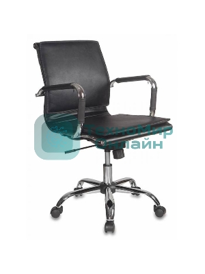 Кресло Бюрократ CH-993-Low/Black черный, экокожа