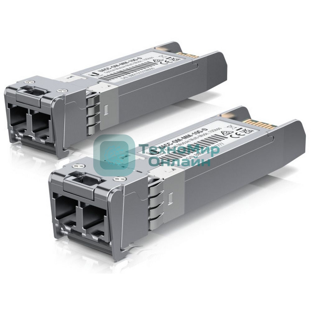 Многомодовый оптический модуль Ubiquiti UACC-OM-MM-10G-D-2 (UF-MM-10G) - U Fiber, Multi-Mode Module, 10G, 2-Pack