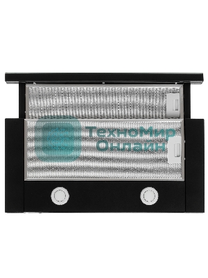 Встраиваемая вытяжка Korting KHP 6617 GN черный/черный