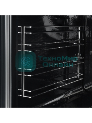 Духовой шкаф Электрический Hyundai 6009.03 WG белый стекло