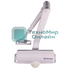 Доводчик дверной Tantos усилие EN4, вес двери до 100 кг, две регулировки