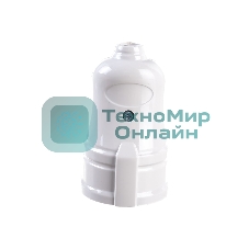 Розетка прямая разборная с заземл. РПп10-01-Ст 16А белый IEK ERP10-16-01-K01