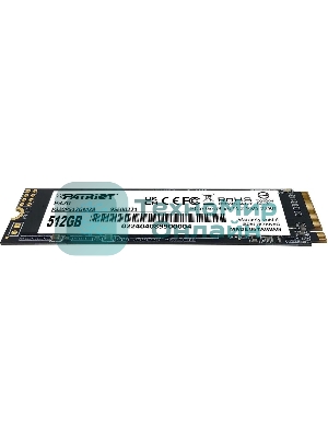 Накопитель SSD Patriot P320, 512Gb, PCIe 3.0 x4, M.2 2280, NVMe, R/W 3000/2200