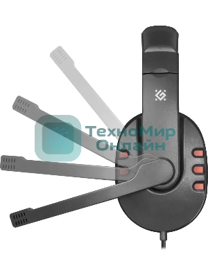 Гарнитура Defender Warhead G-160 чёрный, проводная