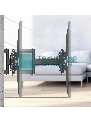 Кронштейн для телевизора Hama 00220830 черный 32