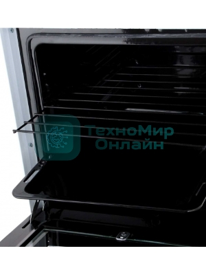 Плита электрическая Flama AE 1402 W белый, конфорок 4 шт, духовка 50 л, 50 см x 85 см x 60 см