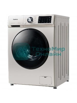 Стиральная машина Бирюса WM-SL1214/15 B золотистый, загрузка фронтальная 12 кг, 1400 об/мин, класс А+++