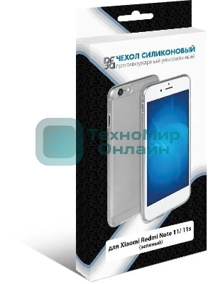 Чехол (клип-кейс) DF xiCase-61 для Xiaomi Redmi Note 11/11s зеленый