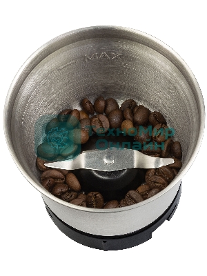 Кофемолка Zigmund & Shtain ZCG-10 250 Вт, 85 г, нержавеющая сталь