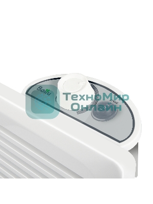 Конвектор электрический Ballu Enzo BEC/EZMR-1000 белый, 1000 Вт, 15 м2, термостат