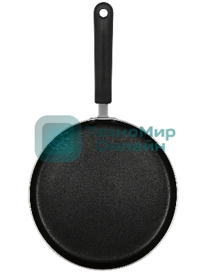 Сковорода блинная Rondell RDA-1407, 26 см, без крышки, черный