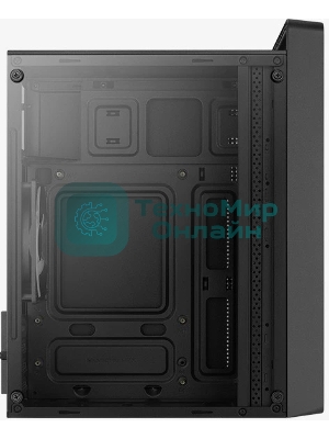 Компьютерный корпус MiniTower Aerocool/Formula CS-109-G-BK-v1 (mATX, USB3x1, USB2x2, 120мм RGb fan, без БП) (4711099472376)