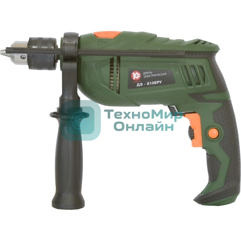 Дрель КАЛИБР ДЭ- 810ЕРУ 810Вт 13мм 0-2600об/мин рев удар