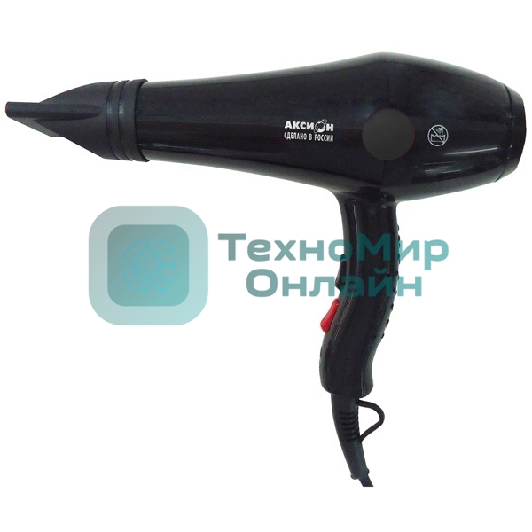 Фен Аксион ВС11 черный, 1800 Вт