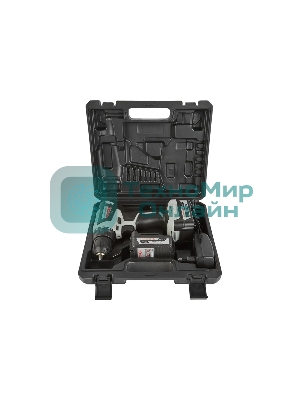 Дрель-шуруповерт ИНТЕРСКОЛ ДА-10/14,4В, 14,4 В, 2 Ач, 38 Нм, бесщеточный