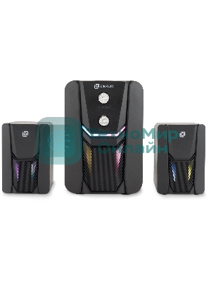 Акустическая система Оклик OK-423 2.1 черный 11Вт