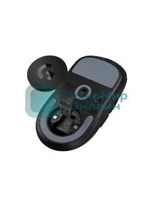 Мышь беспроводная Logitech G PRO X SUPERLIGHT 2 черный, 32000 dpi, радиоканал, USB, кнопки - 5