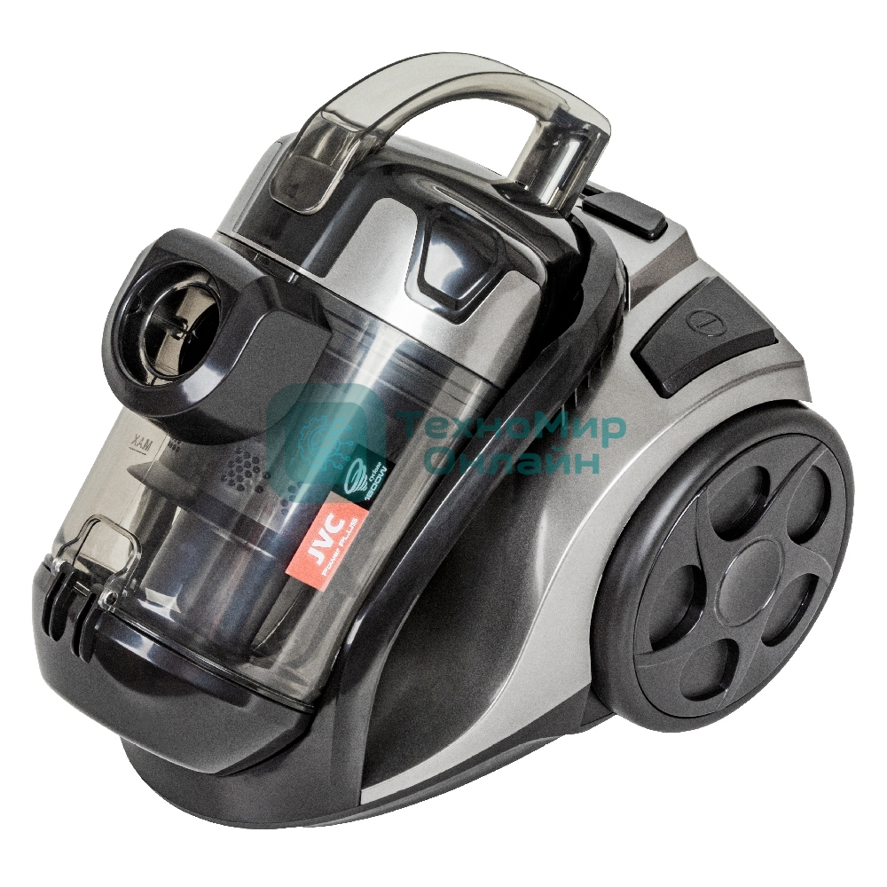 Пылесос JVC JH-VC311 серый/черный, 320/1800 Вт, уборка сухая, пылесборник контейнер, 2 л