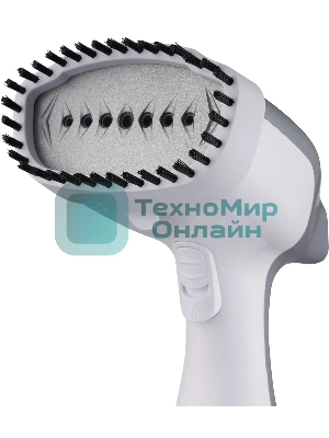 Отпариватель Hyundai H-HS03100 белый/серый, 1500 Вт, 28 г/мин, 300 мл