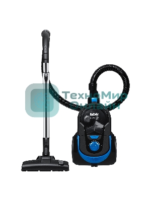 Пылесос BBK BV1802 имперский синий, 300/1600 Вт, уборка сухая, пылесборник контейнер 2 л
