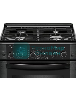 Плита газовая Gefest ПГ 6300-02 0346 черный, конфорок 4 шт, духовка 52 л, 60 см x 85 см x 60 см