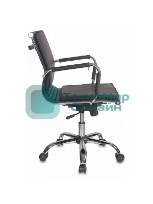 Кресло Бюрократ CH-993-Low/Black черный, экокожа