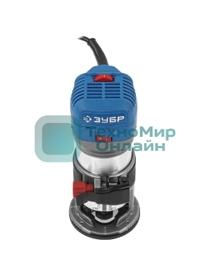 Кромочный фрезер ЗУБР Профессионал 750 Вт, сумка, 3 основания, (ФПК-750Н)