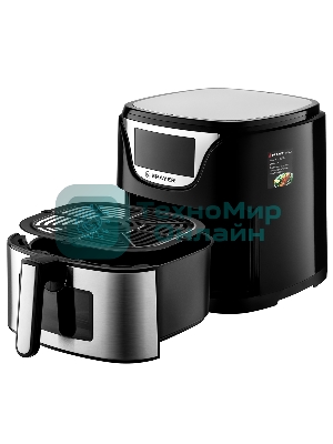 Аэрогриль Brayer BR2037 черный, 1500 Вт, 5 л, сенсор, 7 программ