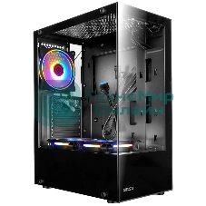 Компьютерный корпус Ginzzu CL305 FAN 3*12LC4 FRGb
