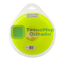 Леска для триммера Denzel квадрат 2 мм х 57 м, блистер FLEX CORD