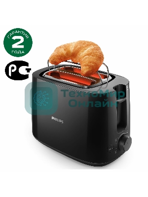 Тостер Philips HD2581/90 черный