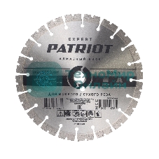 Диск PATRIOT EXPERT  алмазный сегментный 300х25,4/20 Универсальный