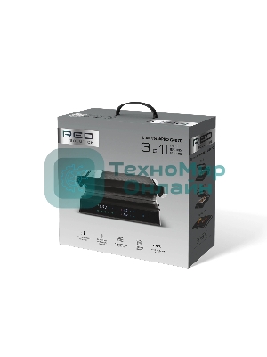 Гриль электрический Red Solution G807D 1950Вт черный