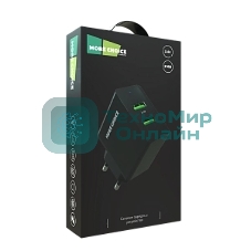 Сетевое зарядное устройство MORE CHOICE (4610196409868) NC11 СЗУ 2USB 2.4A черный черный
