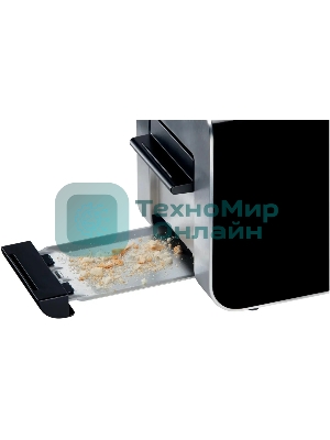 Тостер Bosch TAT8613N 860Вт черный