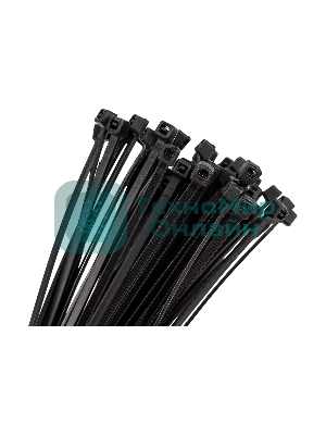 Хомут кабельный 2.5х150 нейл. черный (уп. 100 шт) EKF plc-cb-2.5x150