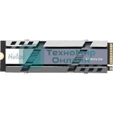 Накопитель SSD M.2 Netac 1.0Tb NV150HK Series NT01NV150HK-1T0-E4X Retail (PCI-E 5.0 x4, up to 13000/8000MBs, 3D NAND, DRAM, 600TBW, NVMe 2.0, 22х80мм, heatsink)