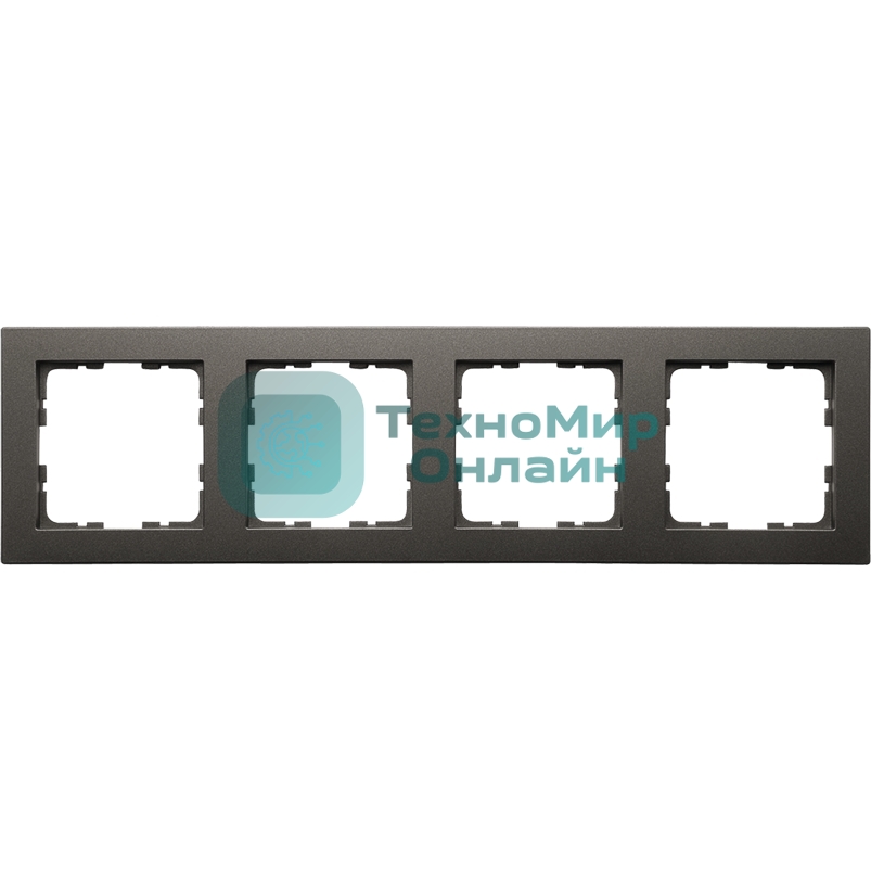 Рамка Jasmart 4-м G-Classic мокко