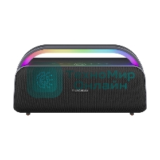 Колонка портативная Ural Молния Кварк черный/серый 240W 1.1 BT/3.5Jack/USB-C 10м 8000mAh (без.бат)