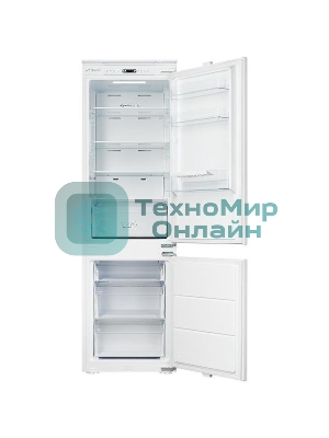 Встраиваемый холодильник Kuppersberg RBN 1764, High-Tech, полезный объем 243 л, No Frost, супер заморозка, инверторный компрессор, электронное управление, энергоэффективность А+